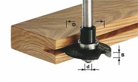 FESTOOL HM-Scheibennutfräser Breite 1,5mm Ø40mm