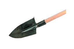 Tessinerspaten, Stahlblech, mit Tritt