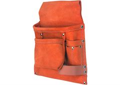 Nagel- und Werkzeugtasche aus Chromspaltleder