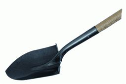 Wurfschaufel "Basic D" aus Stahl geschmiedet
