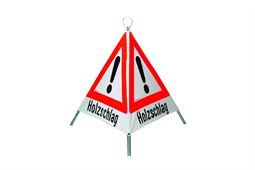 Triopan Faltsignal mit 3 Signeten "Jugendfeuerwehr