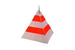 Warndreieck (Warnsignal) rot/weiss 53x53x53cm