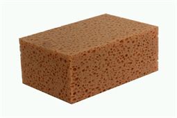 Maurerschwamm braun, grobe Poren