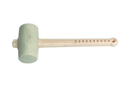 Platten-Gummihammer Grösse 1 Kopf 85/55mm