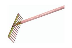 Baurechen mit 16 geraden Zinken, Breite 430mm