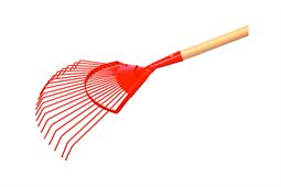 Laubrechen ROBUST mit runden Stahlzinken