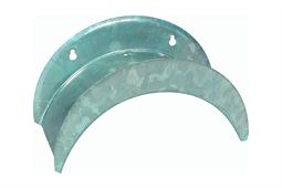 Wandschlauchhalter aus einem Stück gepresst