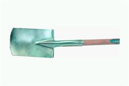 Gartenbauspaten ROBUST mit Tritt, verzinkt