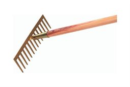 Gartenrechen mit 12 geraden Zinken Breite 295mm