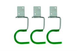 Gerätehalterschiene "Trio" grün