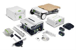 Preview: FESTOOL Akku-Tischkreissäge CSC SYS 50 EBI-Set