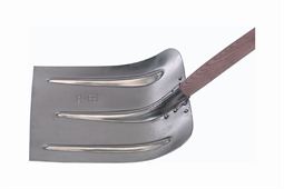 Schneeschaufel Alu gehärtet, blank Gr. 2