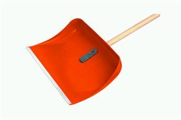 Schneeschieber Kunststoff Breite 55 cm Höhe 35 cm