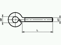 Ringschrauben leichte Ausführung