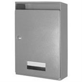 Briefkasten Select grau (nicht Post-Norm)