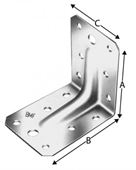 SIMPSON Winkelverbinder mit Rippe ABR70-B