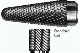 Ultra Tool Hartmetall-Frässtift Standard-Cut Nr. 1
