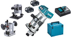 MAKITA Akku-Einhand/Kantenfräse 18V