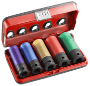 FACOM Impact-Satz mit fünf dünnwandigen