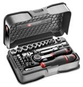 FACOM Steckschlüsselsatz ¼" 6-kant 37-teilig