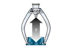Preview: FACOM Polklemmen-Abzieher, 2-armig, von 0-35mm