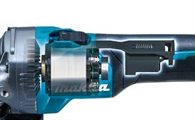 Preview: MAKITA Akku-Winkelschleifer Ø 115mm 40 V max