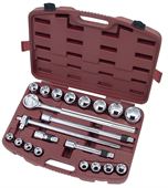 KRAFTWERK Deluxe-Steckschlüsselkoffer 3/4"