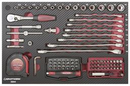 Preview: KRAFTWERK Werkzeugkoffer Pro-Line, 1/4"