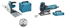 Makita Set Tauchsäge + Stichsäge bestehend aus: