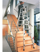 Preview: ZARGES Teleskop-Mehrzweckleiter Variotec V