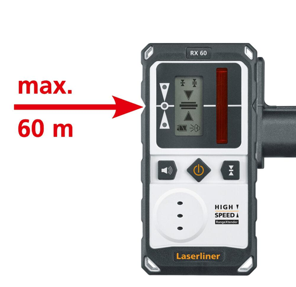 Laser-Empfänger für grüne Kreuzlinienlaser