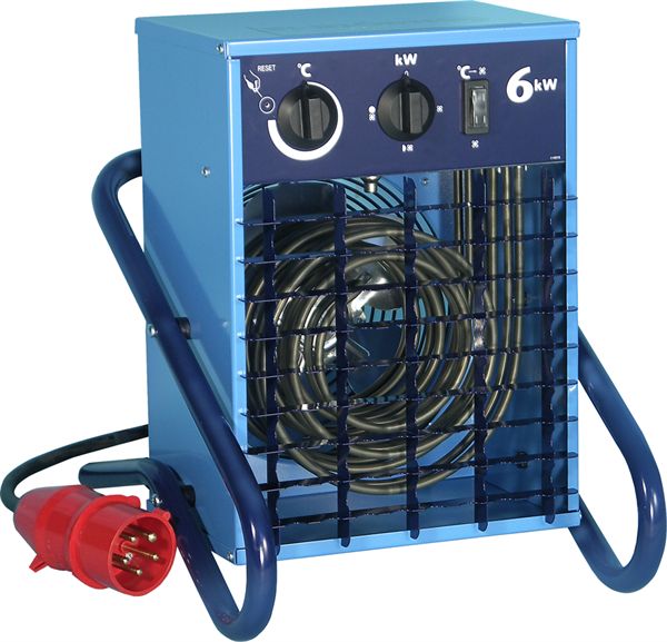 EL-BJÖRN Heizlüfter VF 6 / 6'000 Watt / 400 Volt