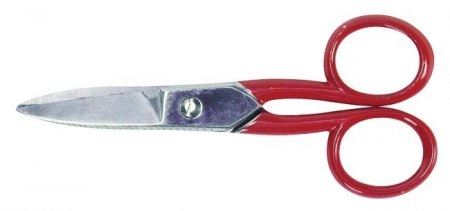 Erdi Elektrikerschere poliert, gezahnte Schneide
mit Drahtabschneider