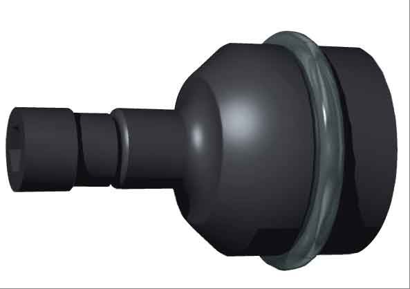 Makita Schlag-Steckschlüssel-Adapter 1/4"