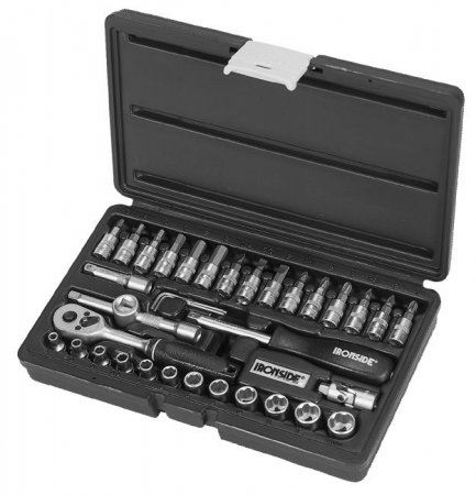 Ironside Steckschlüsselsatz 1/4" 36-teilig