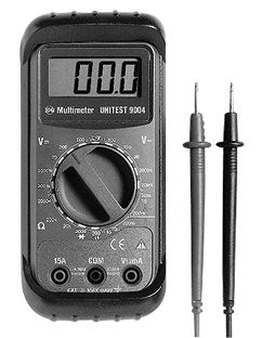 digitaler Multimeter mit Anzeige von 1999 Digits