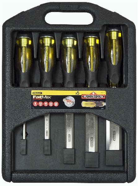 STANLEY Stechbeitelsatz "FatMax" "Thru Tang"