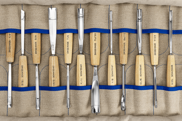 Pfeil Werkzeug-Set im Rolletui