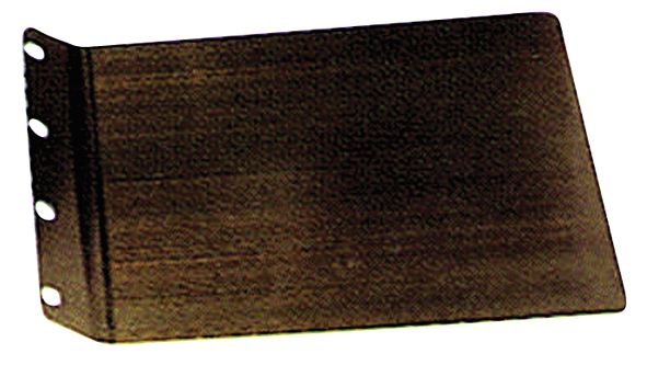 Metallplatte mit Kork