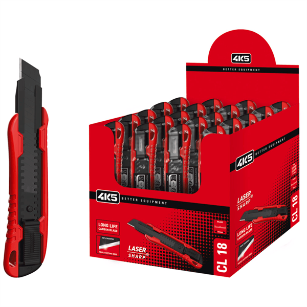 4K5 Cutter CL18 mit carbonbeschichteter Klinge