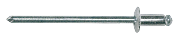Gesipa Flachkopf-Blindnieten Alu mit Stahldorn
