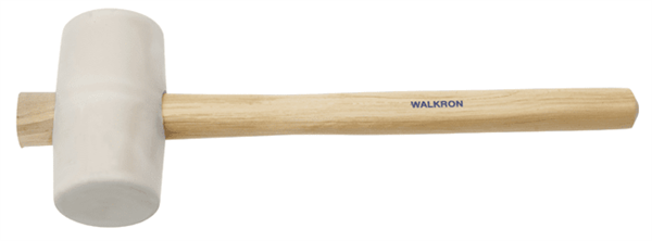 Walkron Weissgummihammer, Shore-Härte 80