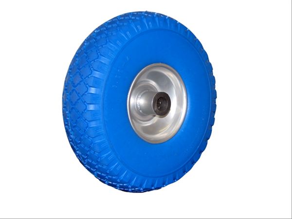 Polyurethanrad blau, "pannensicher"