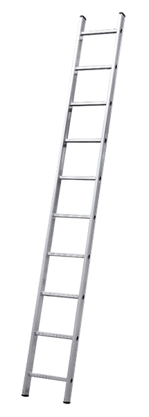 Gierre Aluminium-Anlegeleiter eloxiert