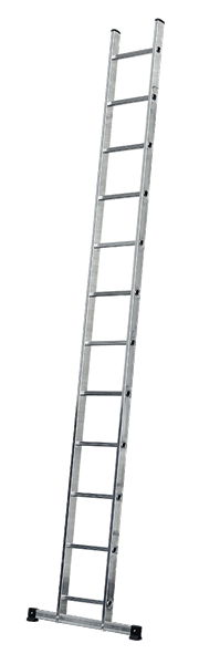 Gierre Aluminium-Anlegeleiter eloxiert