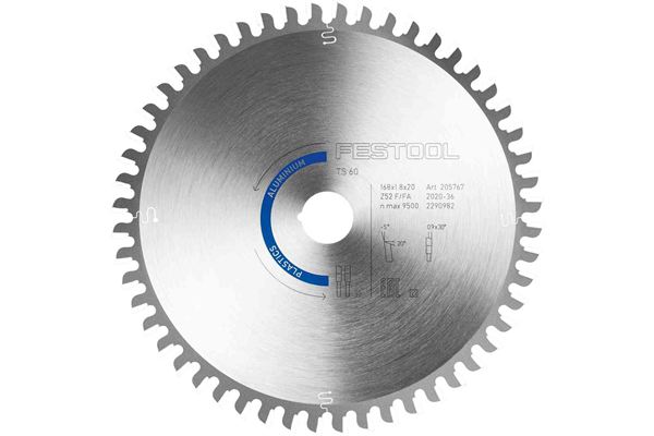 Festool Sägeblatt Aluminium/Kunststoffe