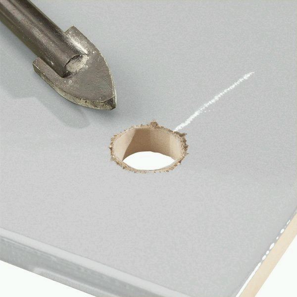 Hawera Glasbohrer mit HM-Platte