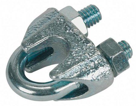 Drahtseilklemme verzinkt DIN 741 - 1/8"