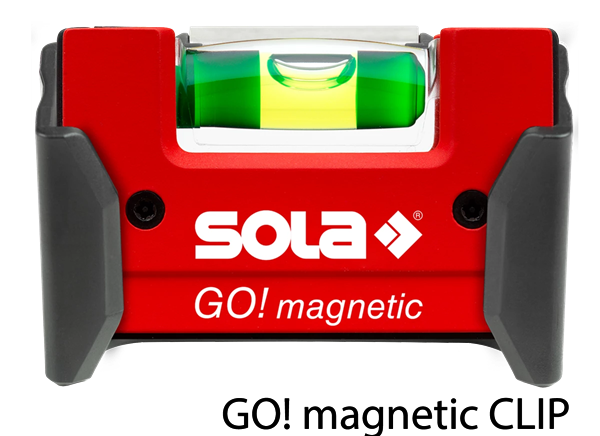 SOLA Mini-Wasserwaage GO! magnetic