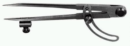 Vogel Bogenzirkel 250mm mit Bleistifthalter